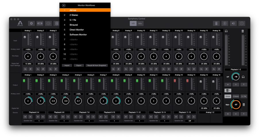 Symphony I/O Mk II Thunderbolt